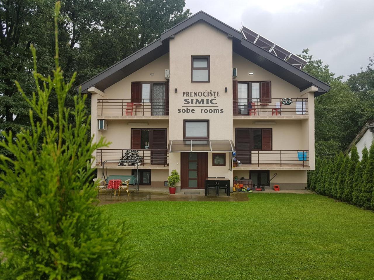 Apartmani Simic Валево Экстерьер фото